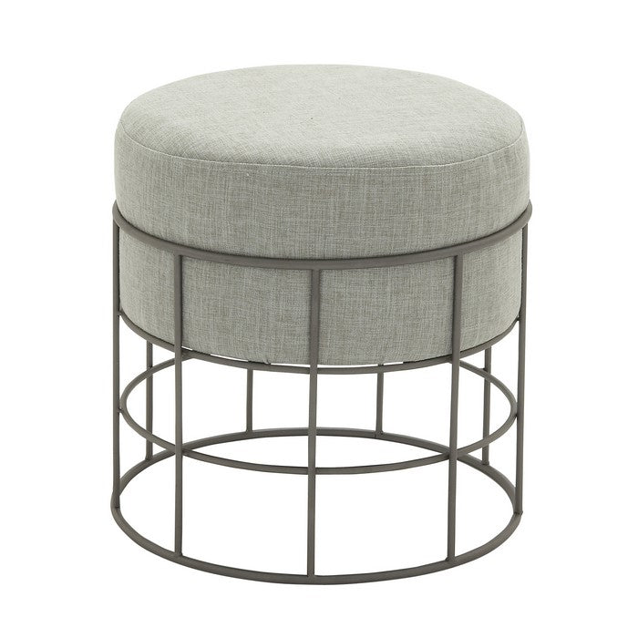 Comfortable Metal Outdoor Fabric Stool