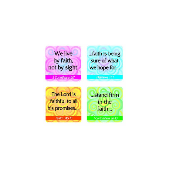 Carson-Dellosa Christian Faith Verses Stickers (0650)