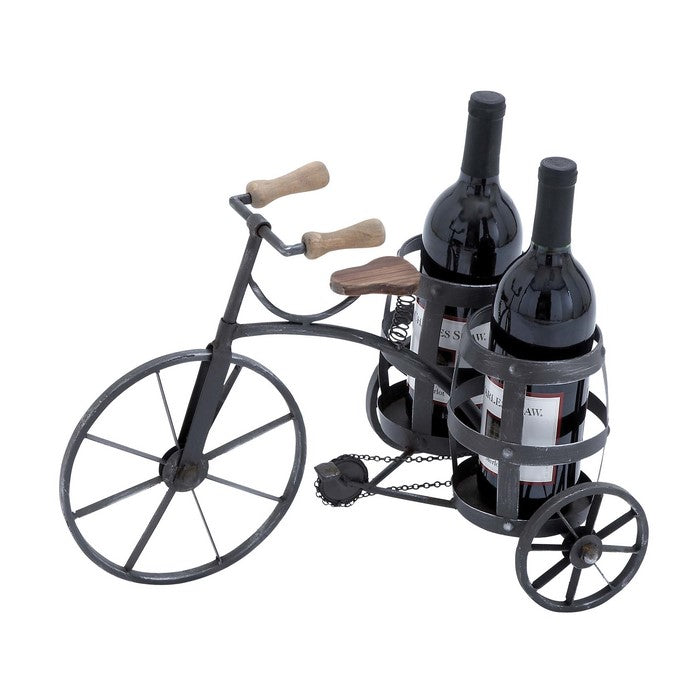 Wine Holder In Black With Solid And Durable Construction