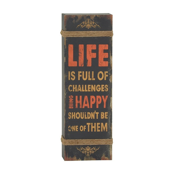 Quote Wood Rope WallDecor