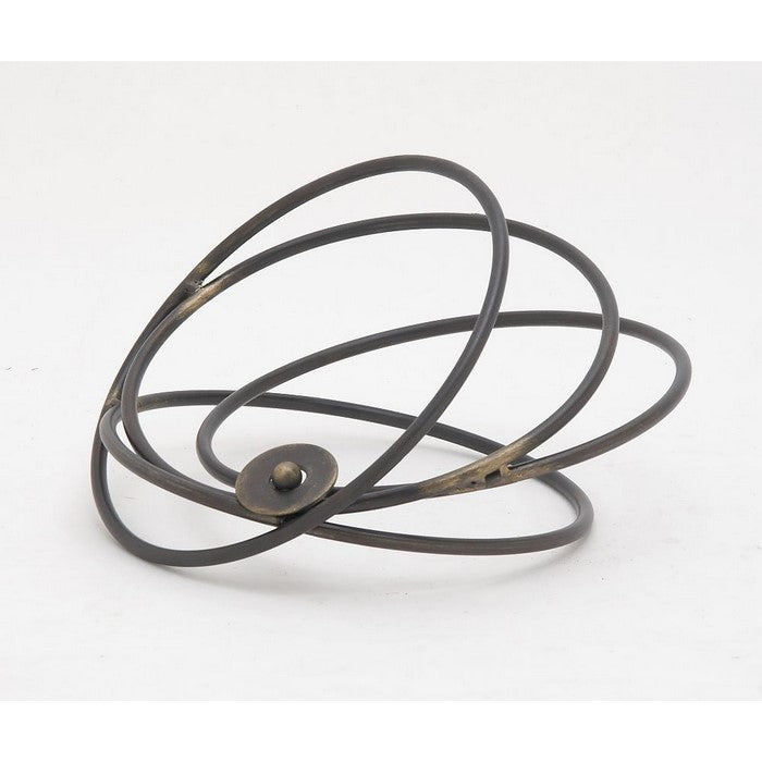 Fascinating Metal Black Sculpture