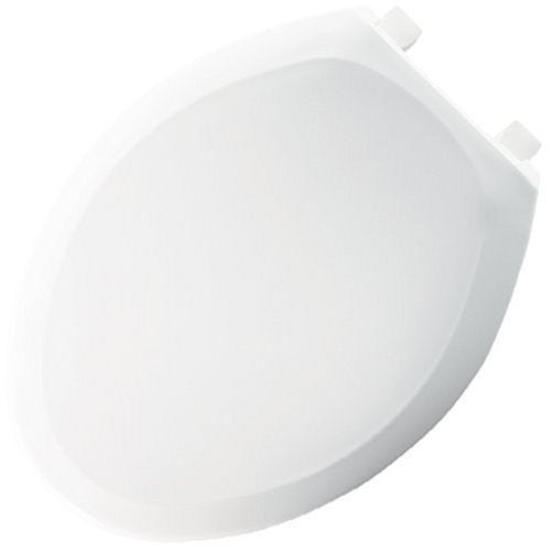 Mayfair 120C 000 Plastic Toilet Seat with Top-Tite Hinges, Elongated, White