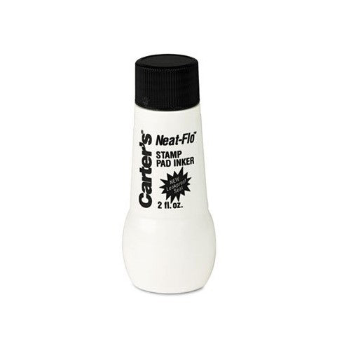 Avery Carter's Stamp Pad Inker, 2 Ounce, Black, 1 Inker (21448)