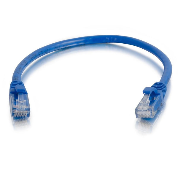 C2G/Cables to Go 27141 Cat6 Snagless Unshielded (UTP) Network Patch Cable, Blue (3 Feet, 0.91 Meters)