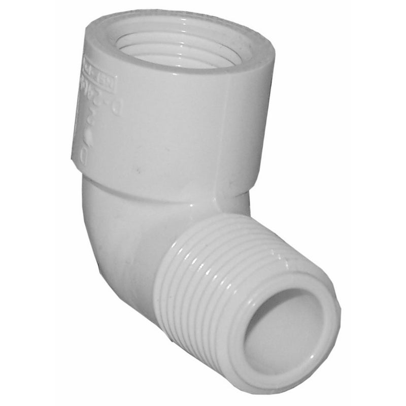 Genova Products 32705 PVC 90 Degree Street Elbow