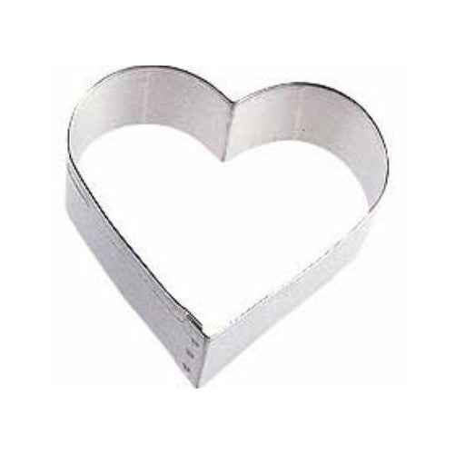 R&M Heart 5" Cookie Cutter in Durable, Economical, Tinplated Steel
