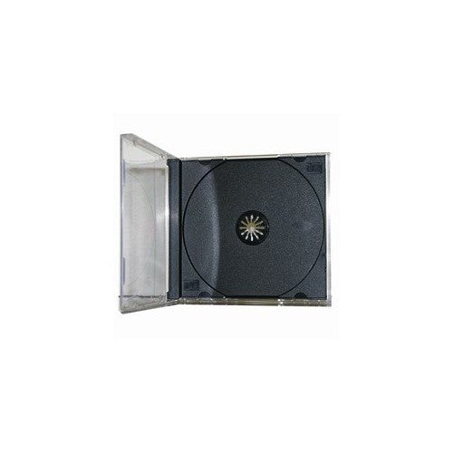 Americopy 100 Standard CD Jewel Case - Assembled - Black