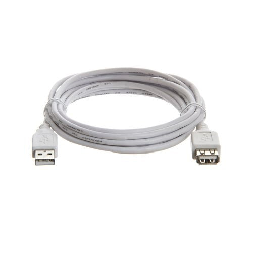 10FT USB 2.0 USB-A (MALE) TO USB-A (FEMALE) PASSIVE EXTENSION CABLE