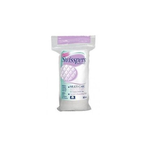 Swisspers Cotton Rounds 50's Multi-Care Face Pads