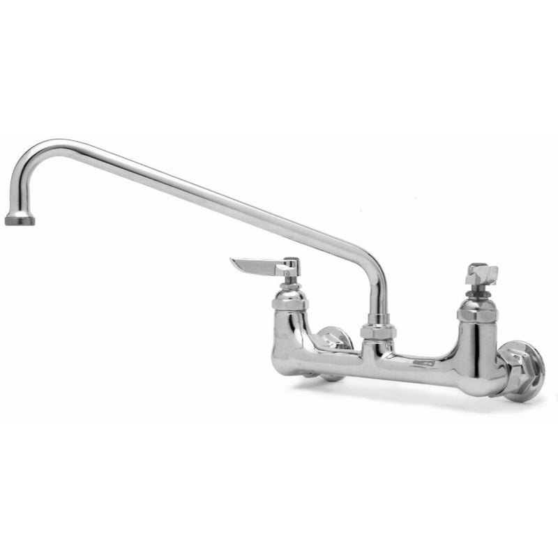 TS Brass B-0231 Sink Mixing Faucet with 12-Inch Swing Nozzle, Chrome