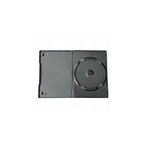 14mm Standard Single DVD Cases, Black, Pack of 100