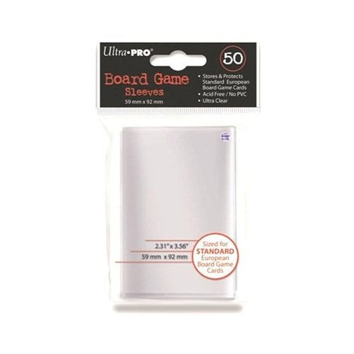 Standard European Board Game Sleeves