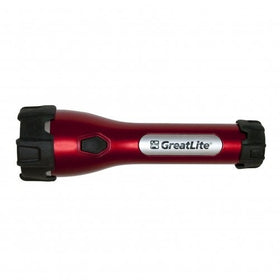 GreatLite 32201 2AA 9 LED Flashlight Plastic, Red and Black