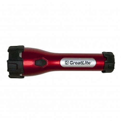 GreatLite 32201 2AA 9 LED Flashlight Plastic, Red and Black