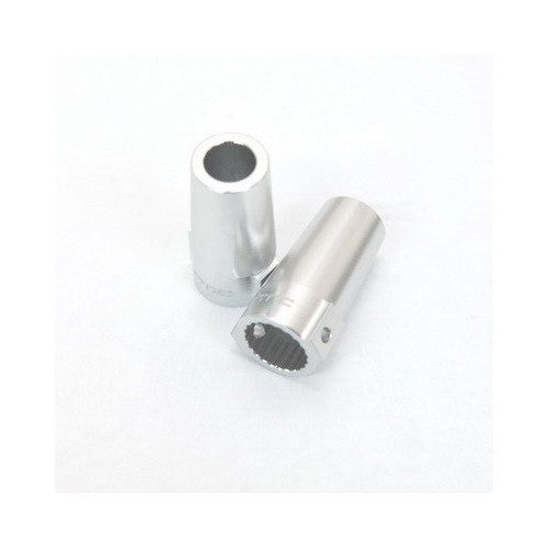 ST Racing Concepts STA80071S Aluminum Rear Lock-Outs for The Axial Wraith, Silver