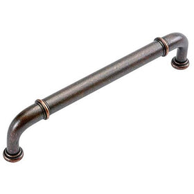 128mm Cottage Dark Antique Copper Cabinet Pull (Set of 10)