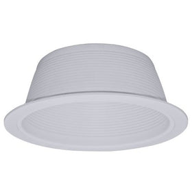Stepped Baffle White for 6" Recessed Can