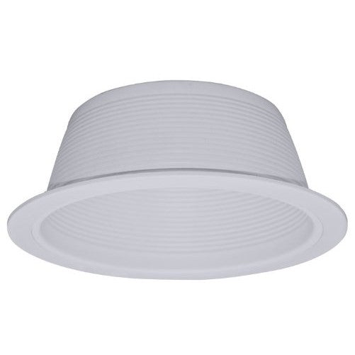 Stepped Baffle White for 6" Recessed Can