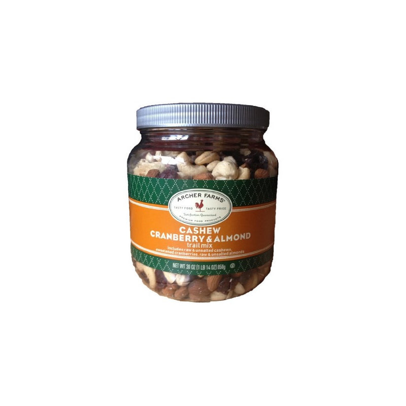 Archer Farms Cashew Cranberry & Almond Trail Mix 30 oz