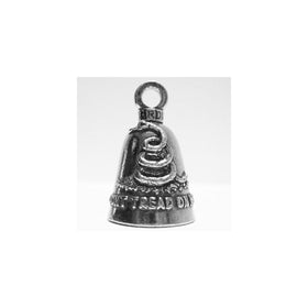 Guardian Don't Tread on Me Snake Motorcycle Biker Luck Gremlin Riding Bell or Key Ring