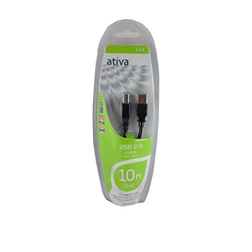 Ativa(R) USB Device Cable, 10ft.