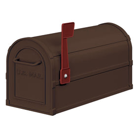Salsbury Industries 4850A-BRZ Antique Rural Mailbox, Bronze