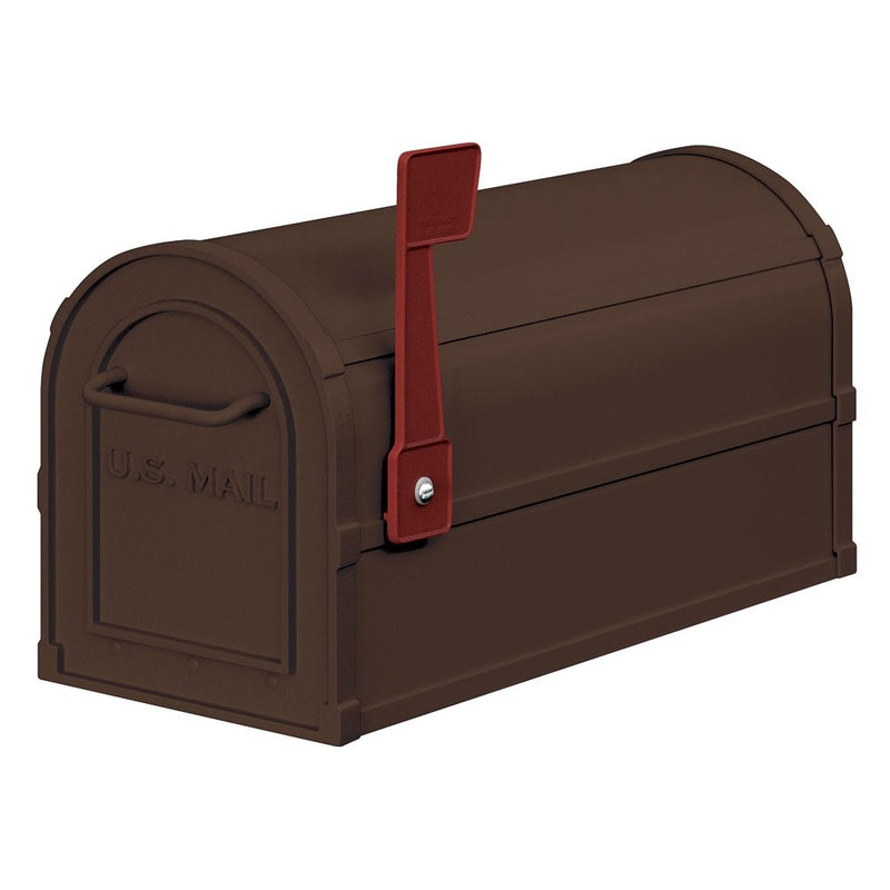 Salsbury Industries 4850A-BRZ Antique Rural Mailbox, Bronze