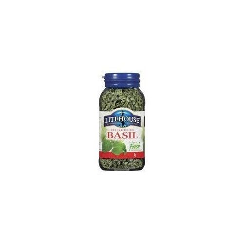 Litehouse Freeze Dried Basil (8 grams) 1 Bottle (Pack of 3)