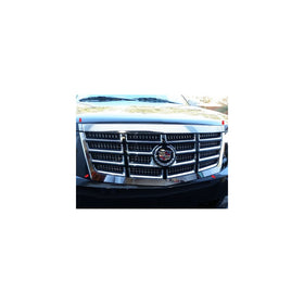 QAA FITS ESCALADE 2007-2014 CADILLAC (4 Pc: Stainless Steel Grille Surround Accent Trim, 4-door, SUV, Does NOT fit Premium Model) SG47255