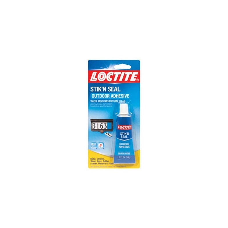 Henkel 64604 Stik and Seal Outdoor Adhesive, 1-Ounce
