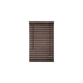 Achim Home Furnishings Luna 2-Inch Vinyl Blind, 29 by 64-Inch, Mahogany
