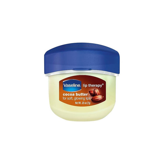 Vaseline Lip Therapy Cocoa Butter.25 oz (Pack of 4)