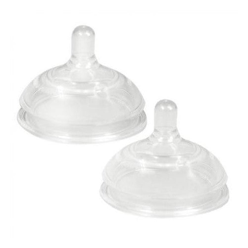 Comotomo Natural Teat Silicone Nipple Clear/Medium Flow