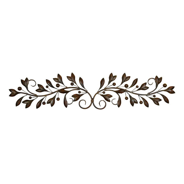 Metal Frame Rectangular Coffee Table with Sled Base, Rose Gold and White