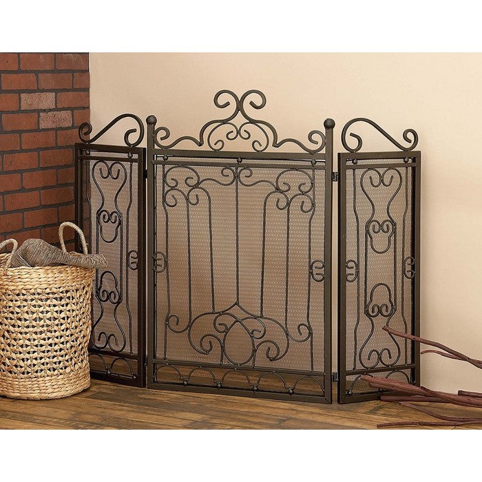 Oval Shaped Metal Frame Serving Cart with Glass Shelves, Bronze and Clear