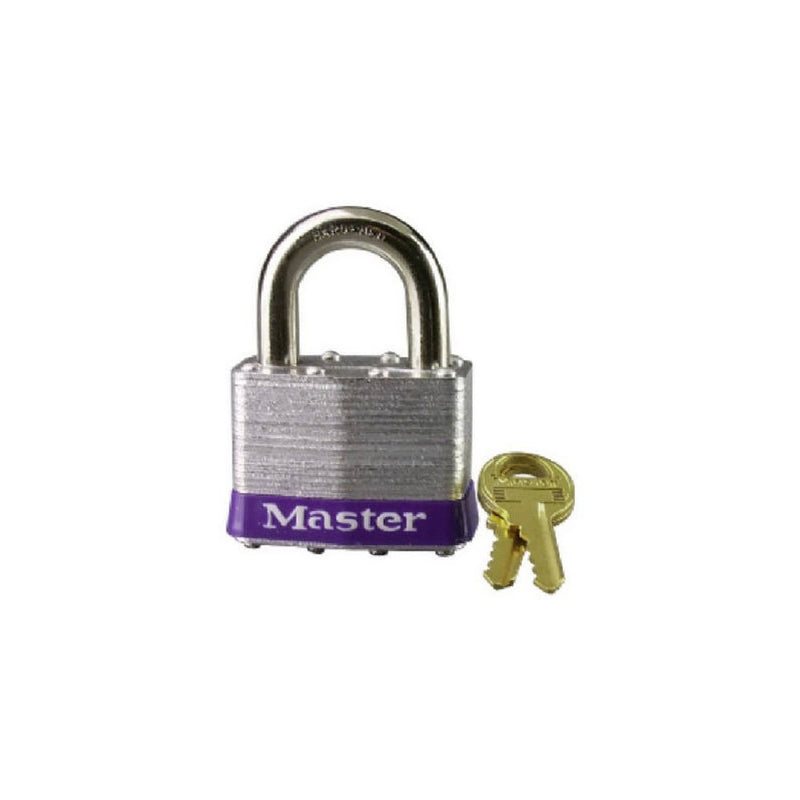 Master Lock 5D Laminated Pin Tumbler Padlock, 2-inch