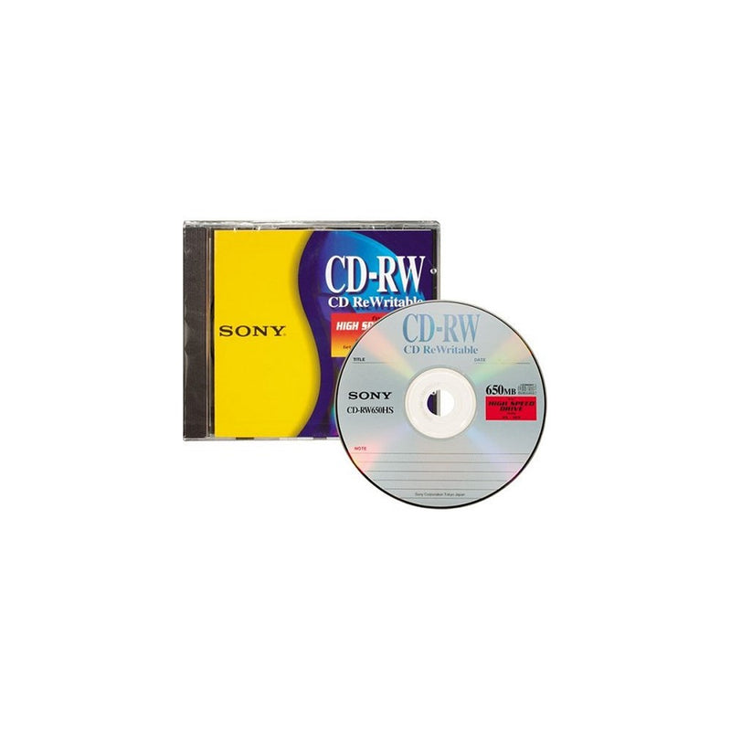 Sony CD-RW High Speed Rewritable Disc (One-Pack)