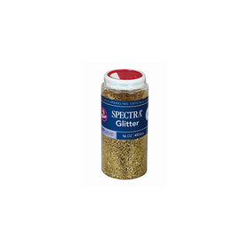 Pacon Spectra Glitter Sparkling Crystals, Gold, 16-Ounce Jar (91780)
