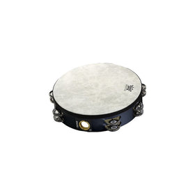 Remo TA-5210-70 Fiberskyn Tambourine - Quadura Black, 10"