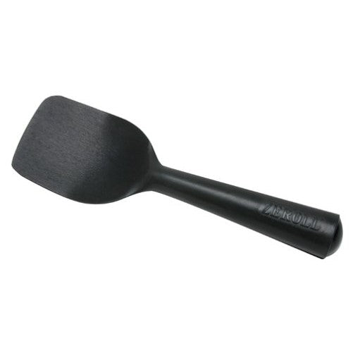Zeroll 1065FSZT Zerolon Hardcoat Anodized TubMate Spade for Leveling Hand-mixing Hand-packing Extended Handle Longer-lasting Thicker Blade Self-defrosting Fluid Filled Handle Aluminum, 9-inch, Black
