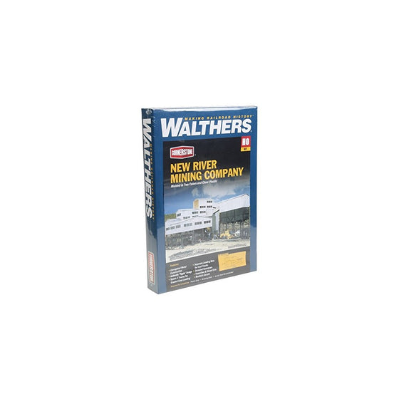 Walthers Cornerstone Series Kit HO Scale New River Mining Company & Accessories