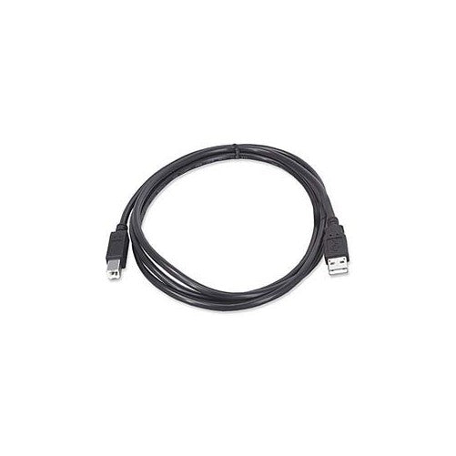 USB 2.0 Cable, A Male To B Male, Black, 10ft