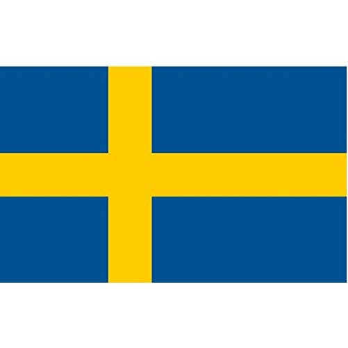 Sweden 3ft x 5ft Printed Polyester Flag