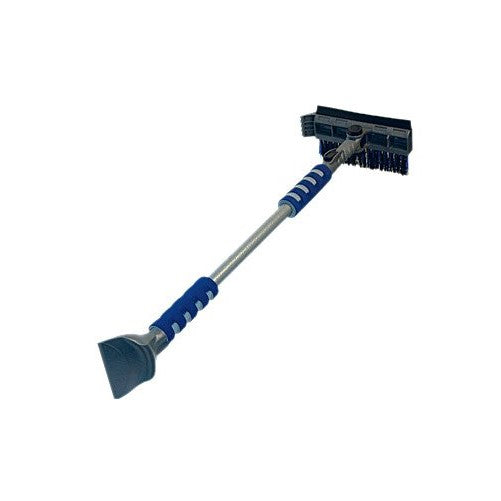 Subzero 16619 51" Ice Crusher Pivoting Dual Head Snow Broom and Squeegee with Integrated Ice Scraper