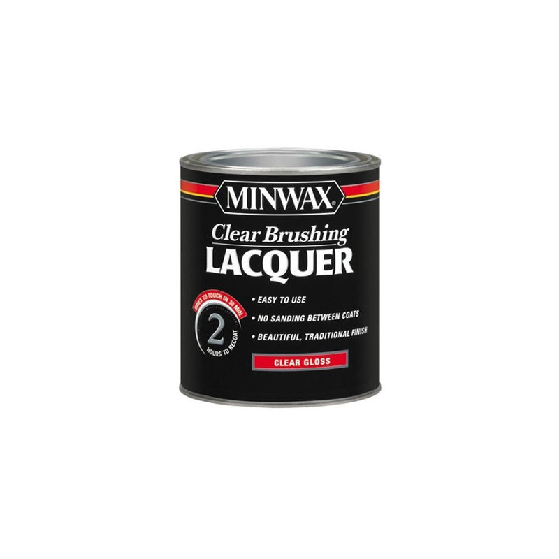 Minwax 155000000 Clear Brushing Lacque, Quart, Gloss