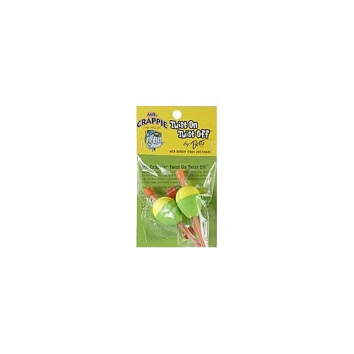 Betts Mr Crappie Unwgt Pear Fishing Equipment, 1 1/4 oz, Pear