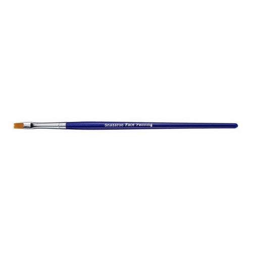 Snazaroo Fine Flat Professional Face Painting Brush, Blue