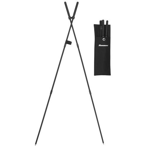 Hammers 39" bungee corded collapsible shooting stick stiX bipod,black,9MM