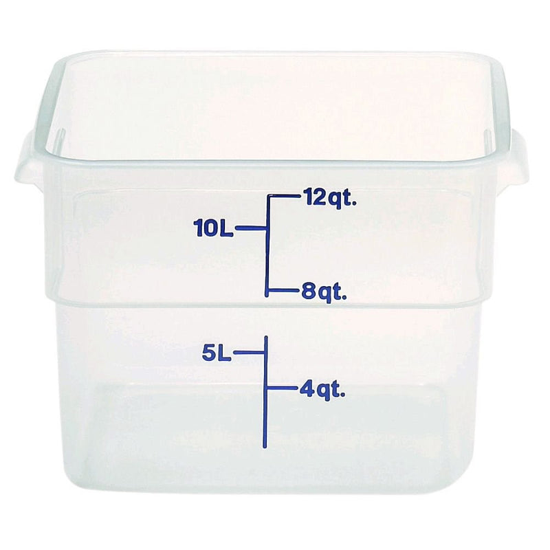 Cambro (12SFSPP190) 12 qt Polypropylene Food Storage Container - CamSquare