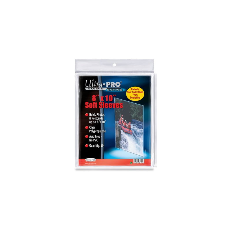 Ultra Pro 8" x 10" Soft Sleeves (50)